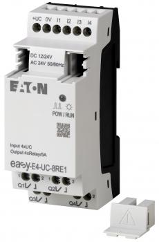 easy-E4-UC-8RE1 Logikmodul, 24 V ac, 4-Eingänge / 4-Ausgänge